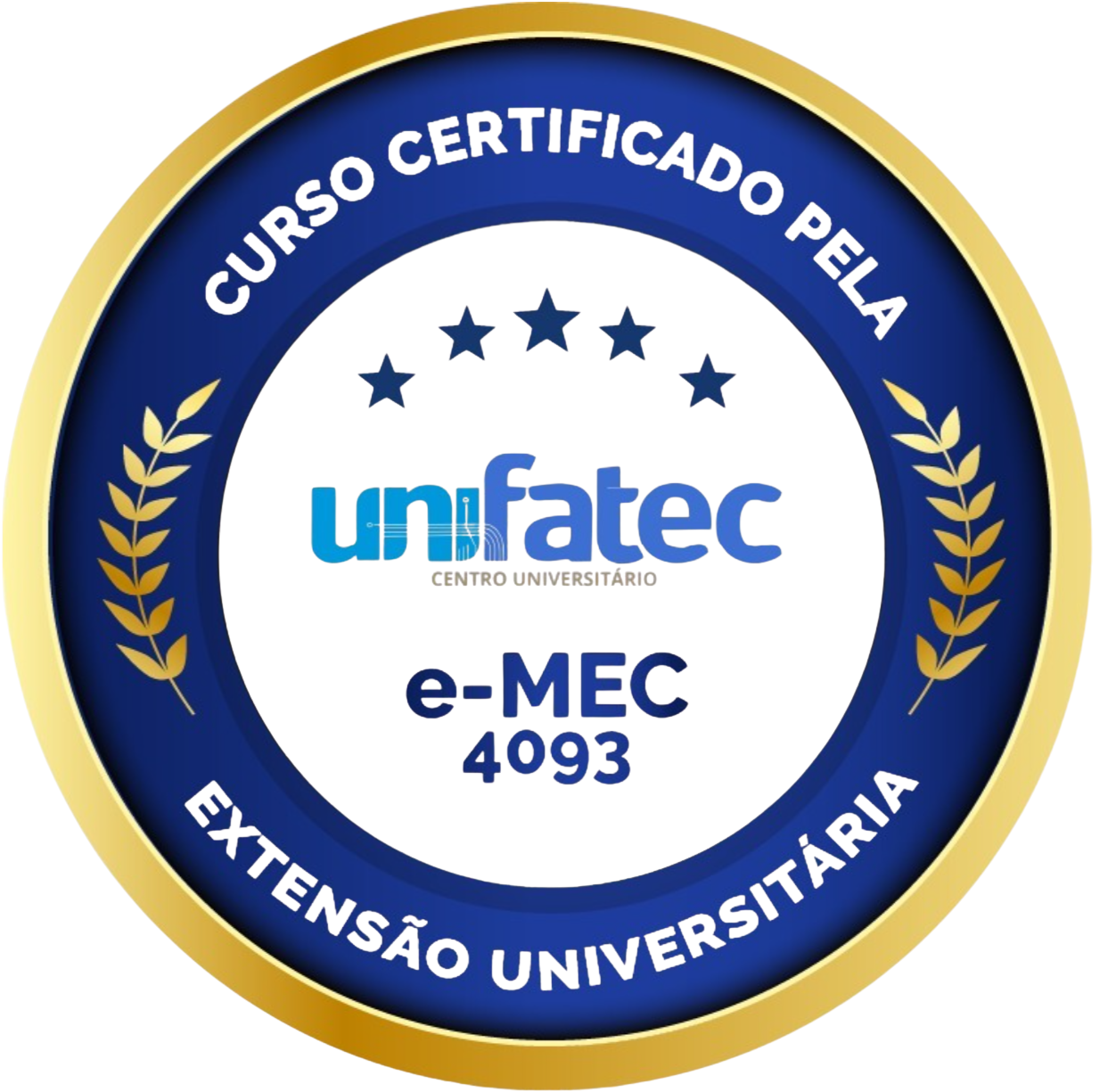 Curso certificado pela UNIFATEC — e-MEC 4093, Extensão Universitária